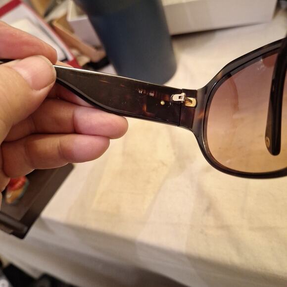 Authentic Coach women oversized sunglasses Brennan S812 Tortoise frame - Picture 5 of 7